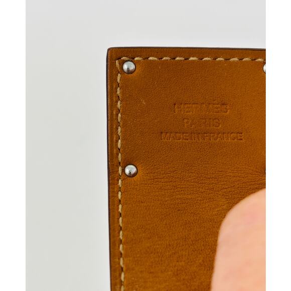 Hermes Kelly Dog Wrap Bracelet Brown Leather - Picture 5 of 8